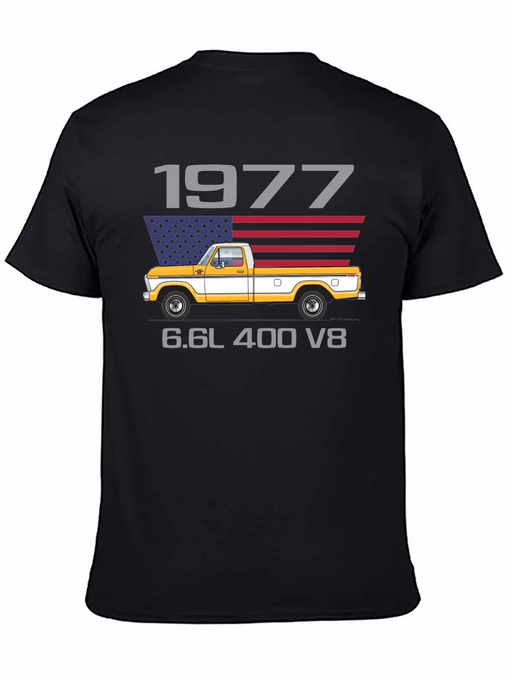 1977 Truck T-Shirt - American Classic Pickup Tee product image 4
