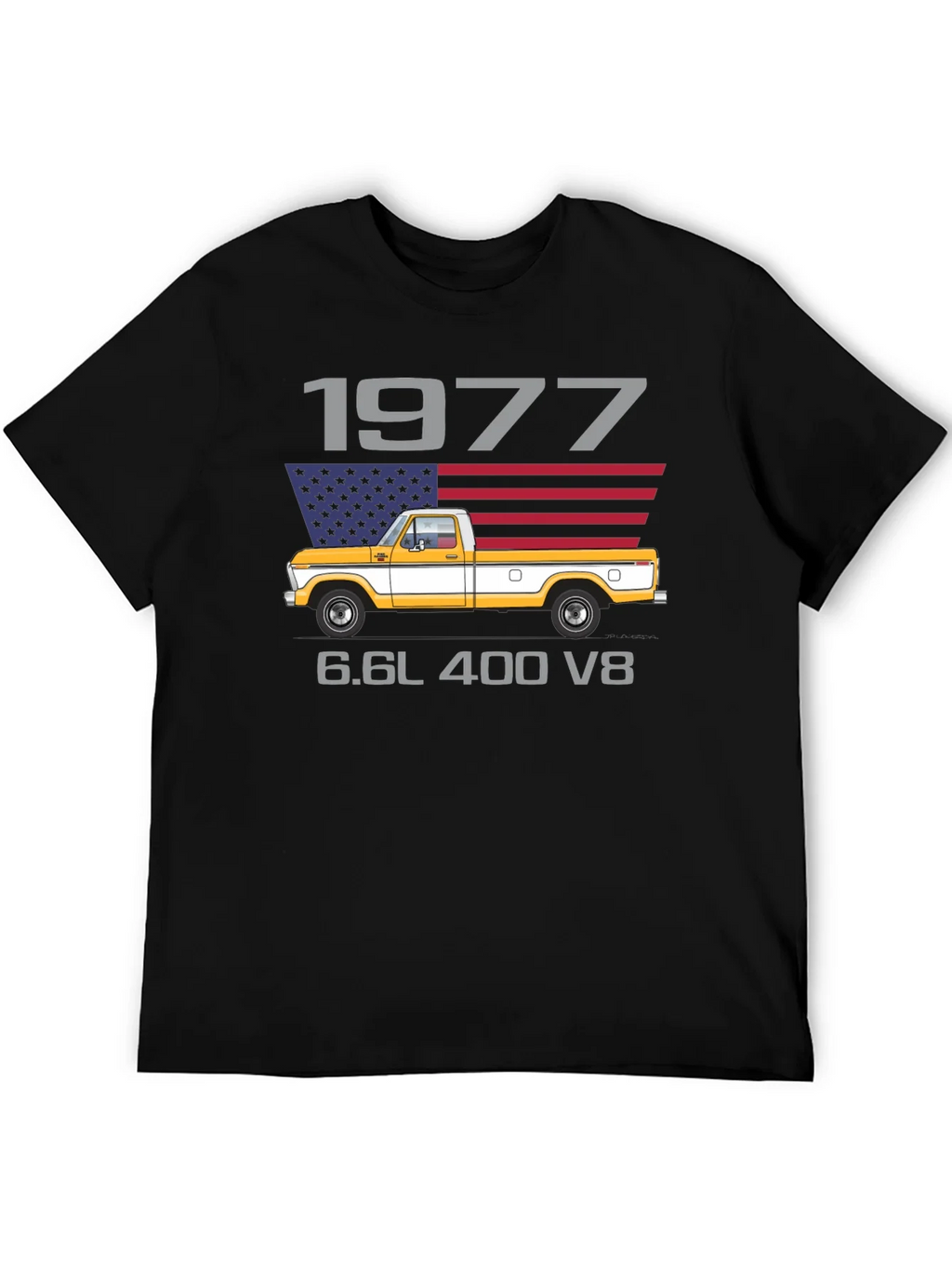 1977 Truck T-Shirt - American Classic Pickup Tee product image 5