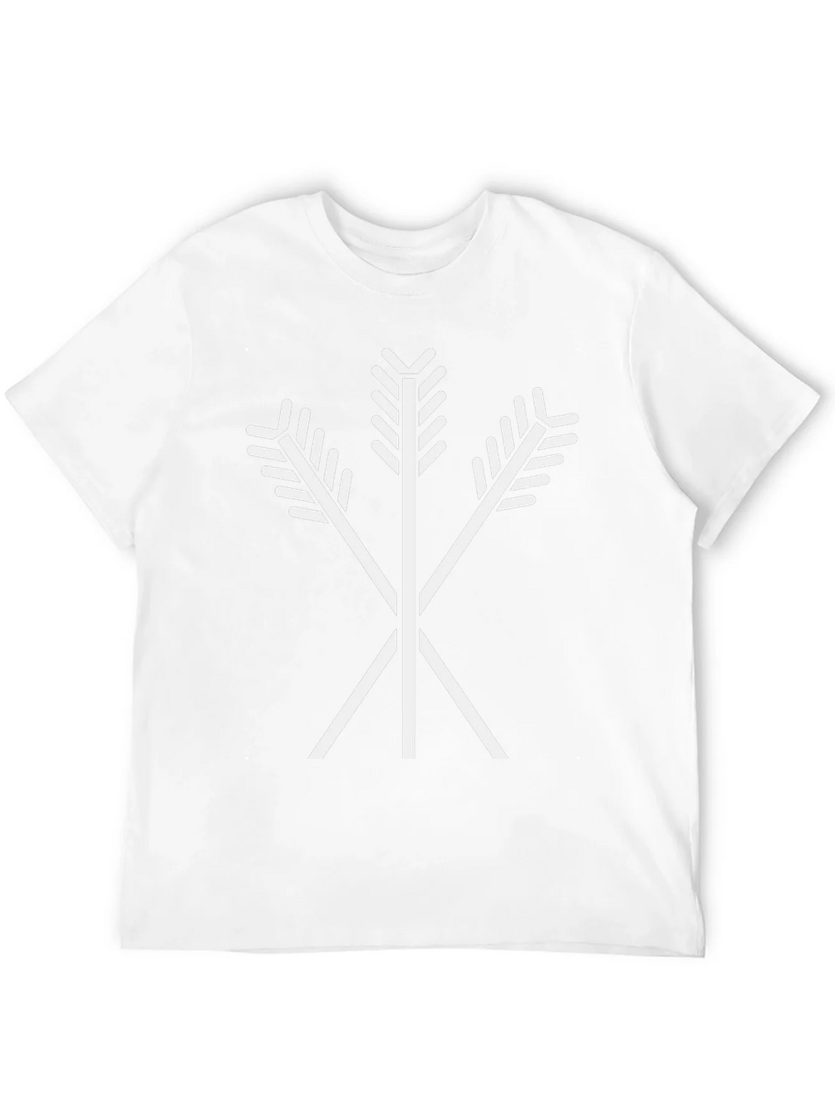 Arrow Emblem Black T-Shirt | Tribal Symbol Tee product image 11