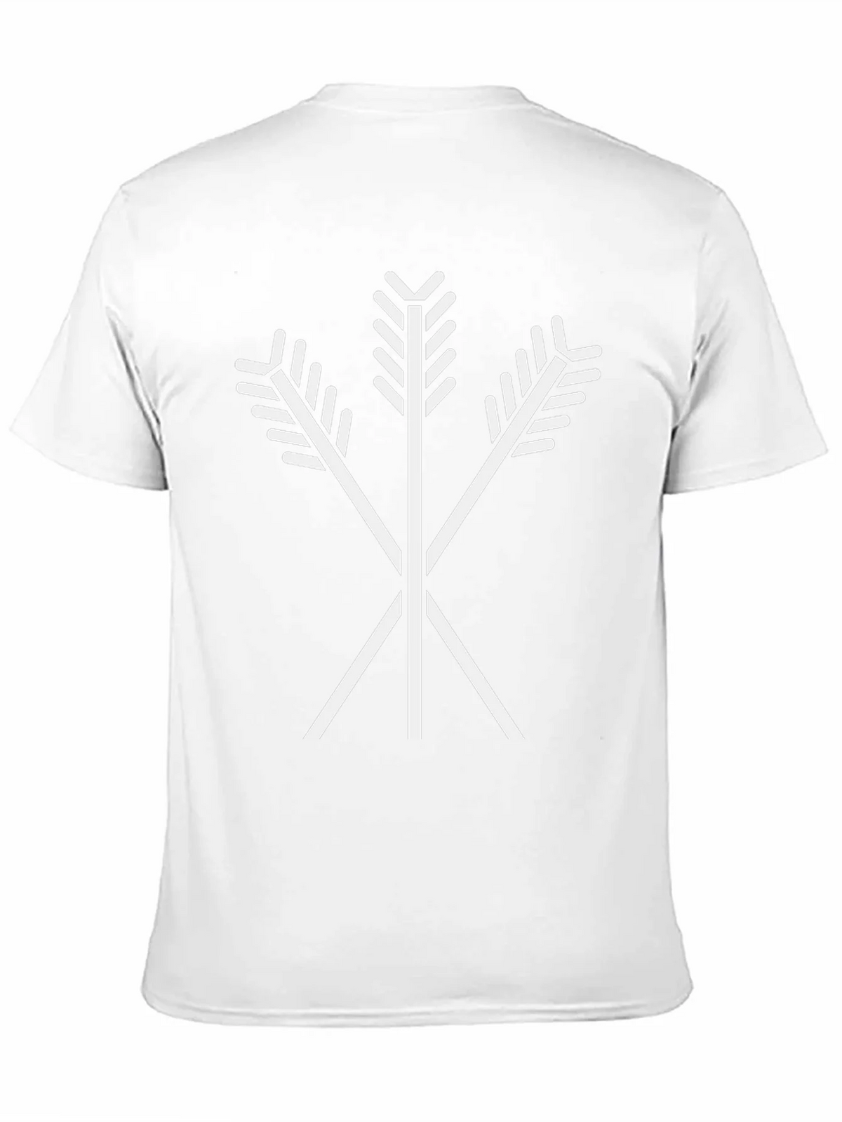 Arrow Emblem Black T-Shirt | Tribal Symbol Tee product image 10