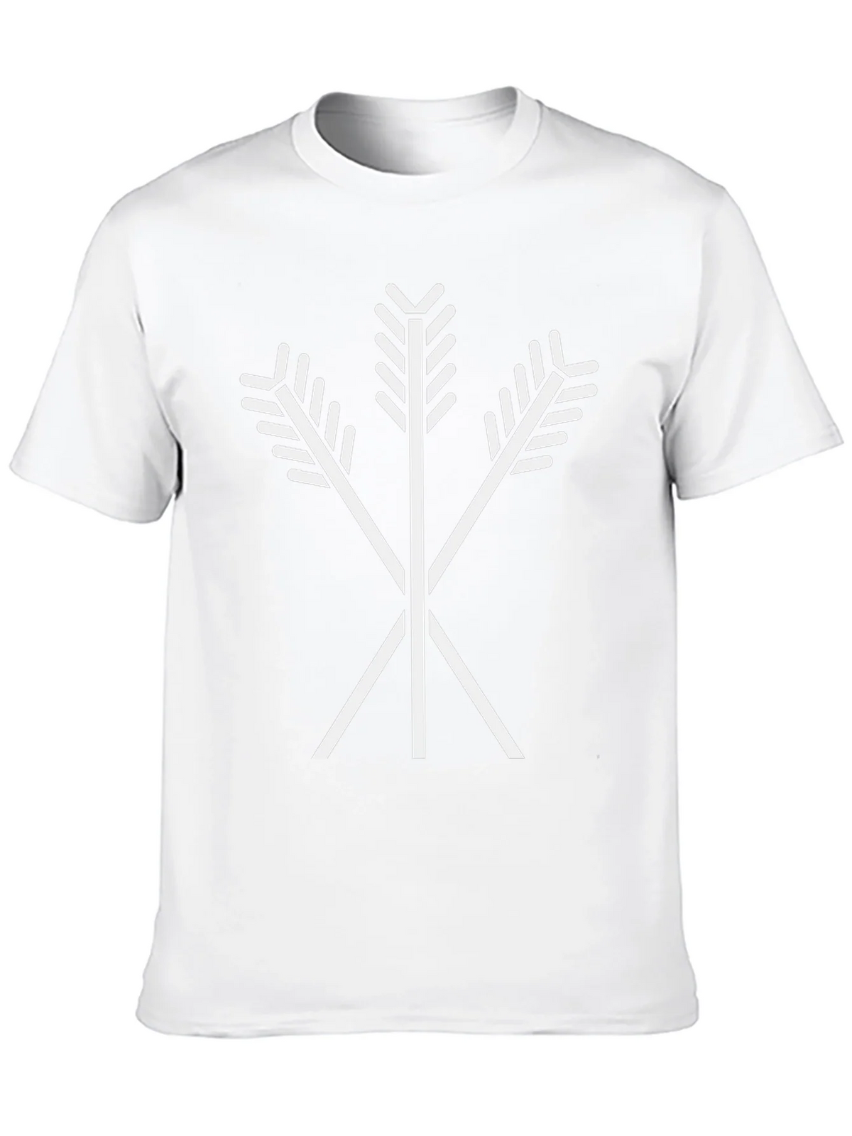 Arrow Emblem Black T-Shirt | Tribal Symbol Tee product image 9