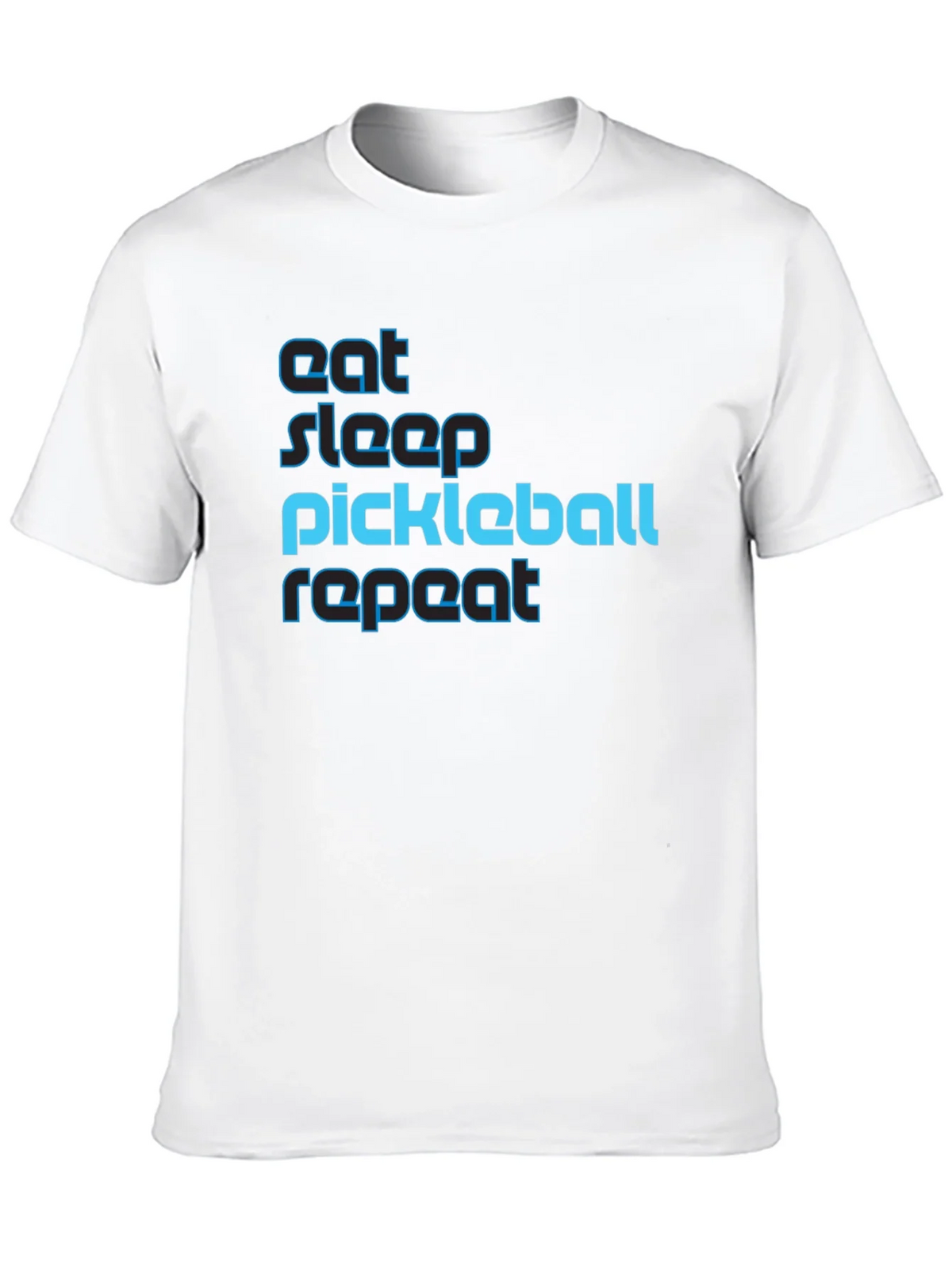 Eat Sleep Pickleball Repeat Graphic Tee product image 9
