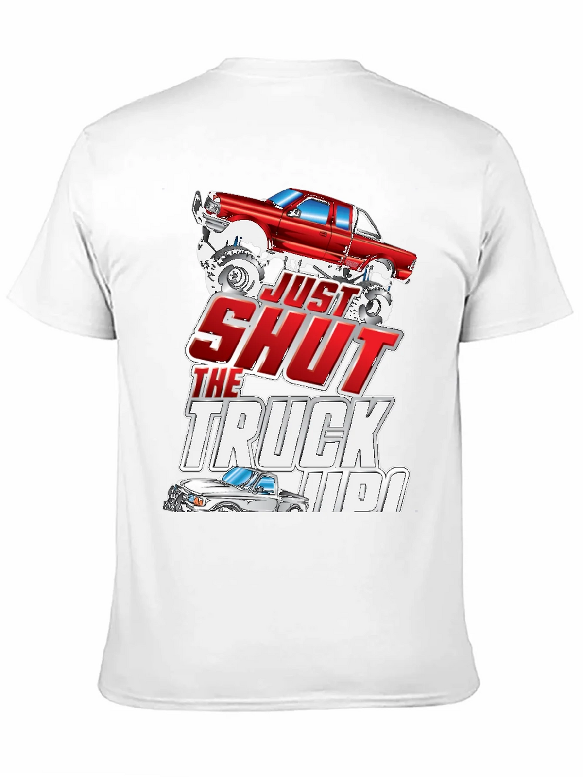 Just Shut The Truck Up Black Graphic Tee product image 10