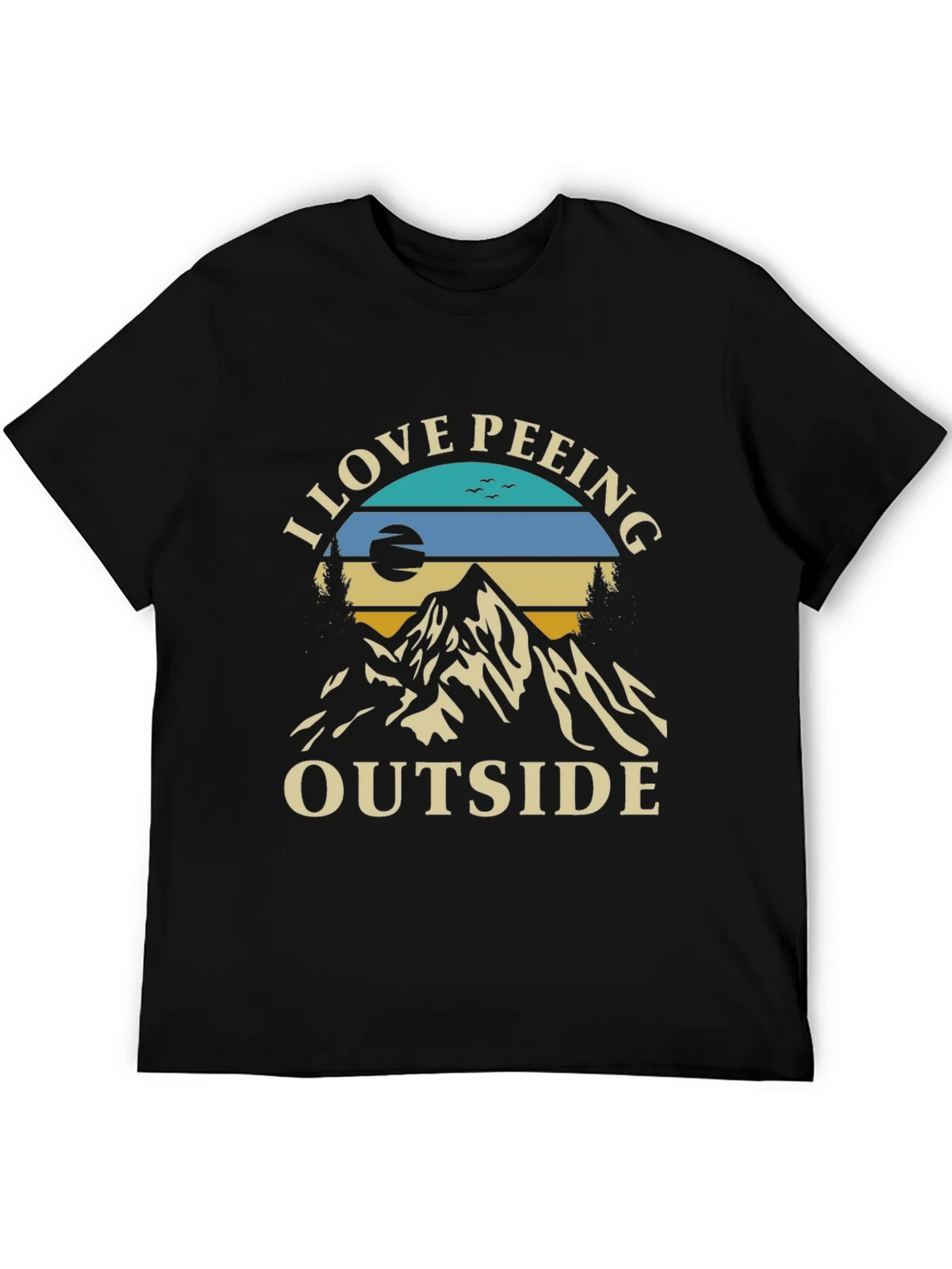 I Love Peeing Outside Graphic Tee product image 5
