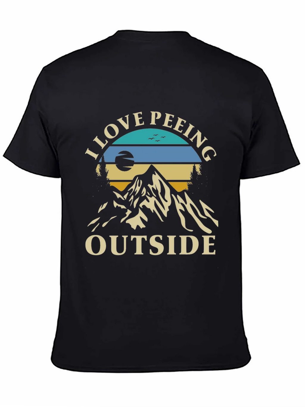 I Love Peeing Outside Graphic Tee product image 4