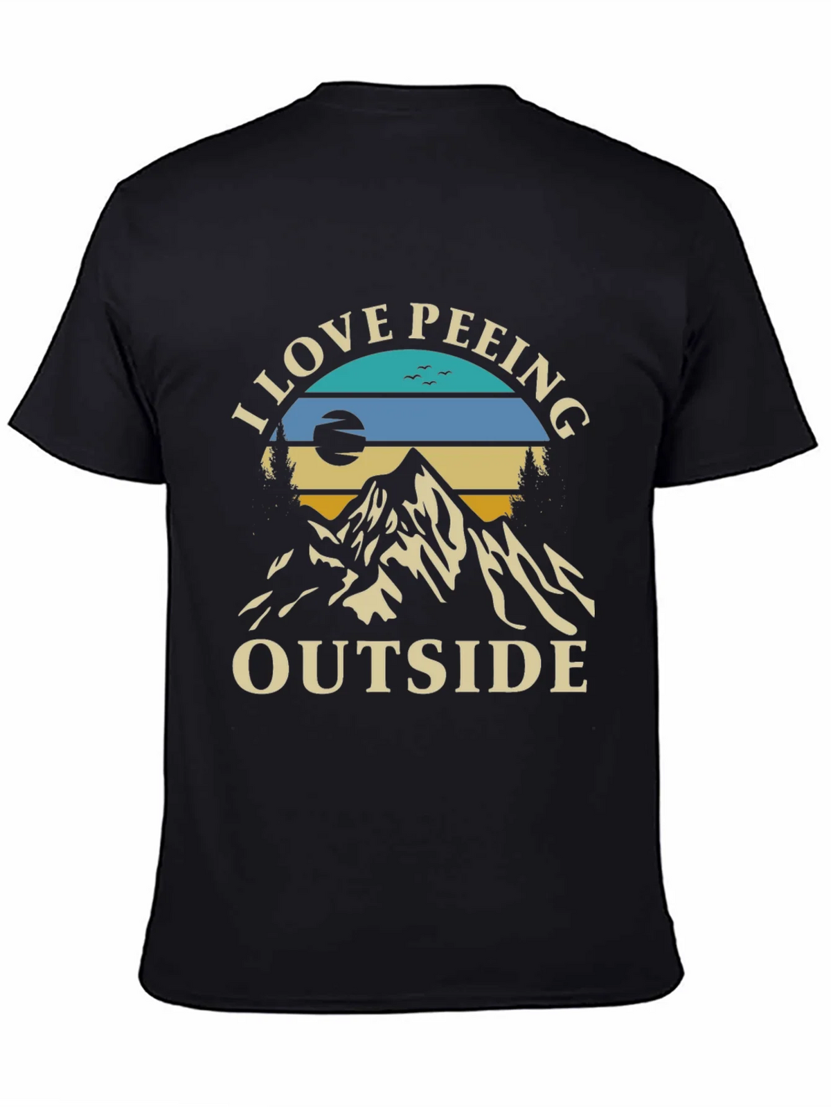 I Love Peeing Outside Graphic Tee product image 4