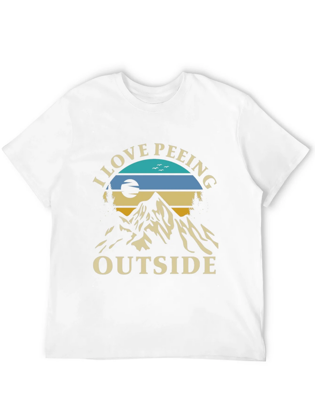I Love Peeing Outside Graphic Tee product image 11