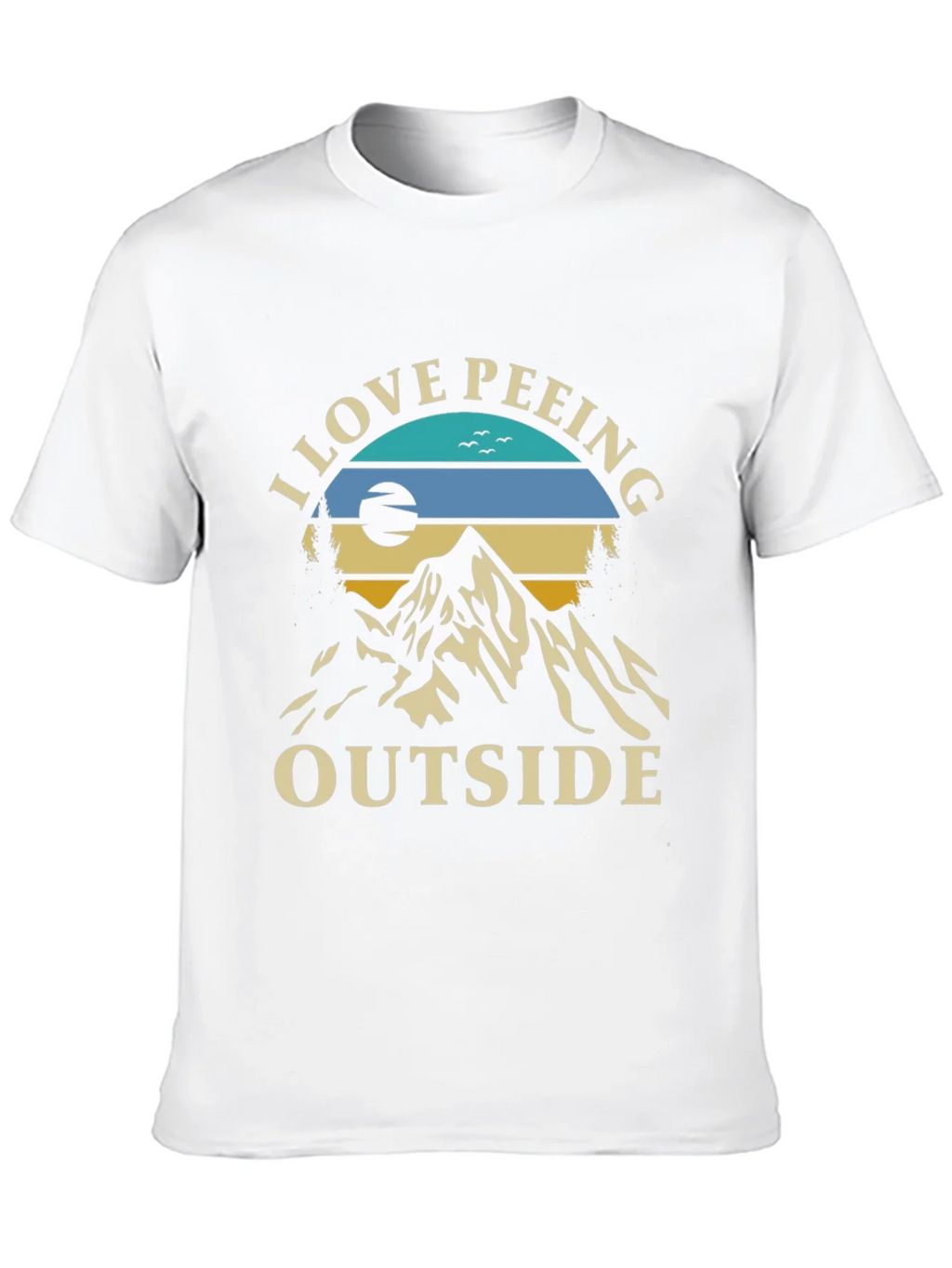 I Love Peeing Outside Graphic Tee product image 9
