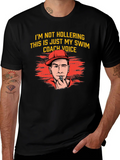 Swim Coach Voice T-Shirt Funny Gift for Swimmers product image 1