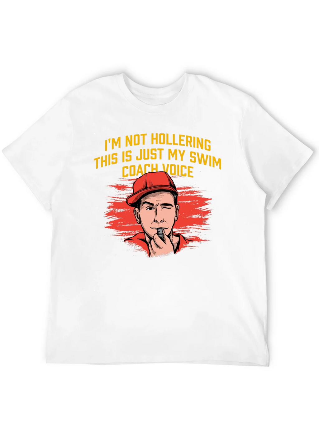 Swim Coach Voice T-Shirt Funny Gift for Swimmers product image 11