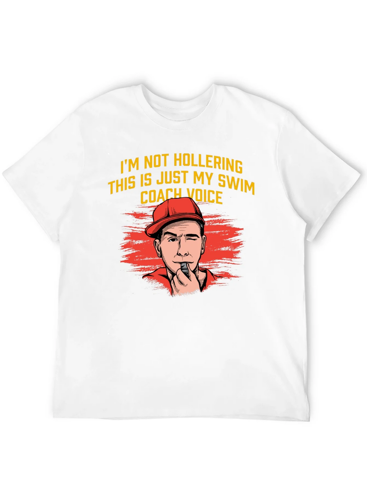 Swim Coach Voice T-Shirt Funny Gift for Swimmers product image 11