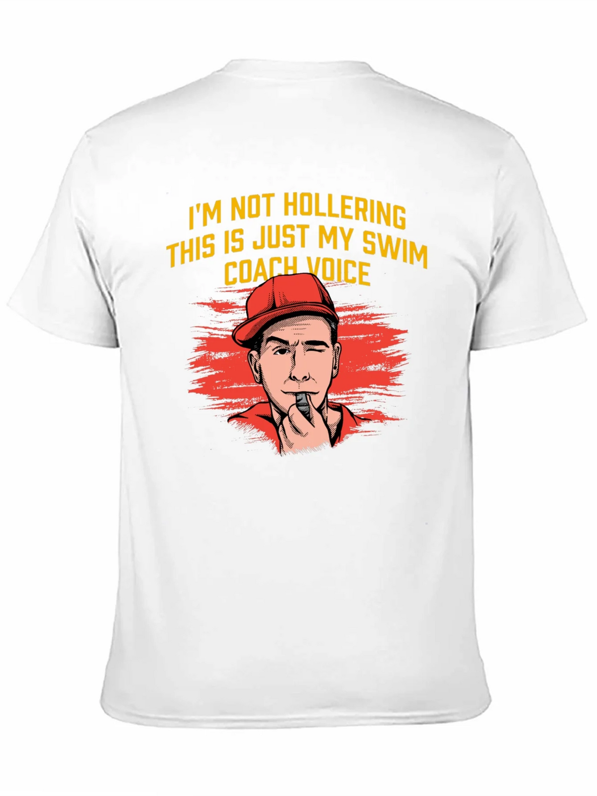 Swim Coach Voice T-Shirt Funny Gift for Swimmers product image 10