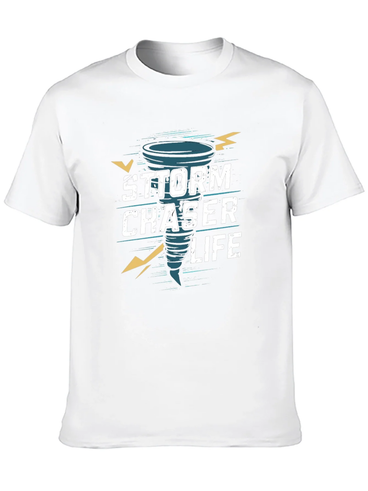 Storm Chaser Life Graphic T-Shirt - Black product image 9