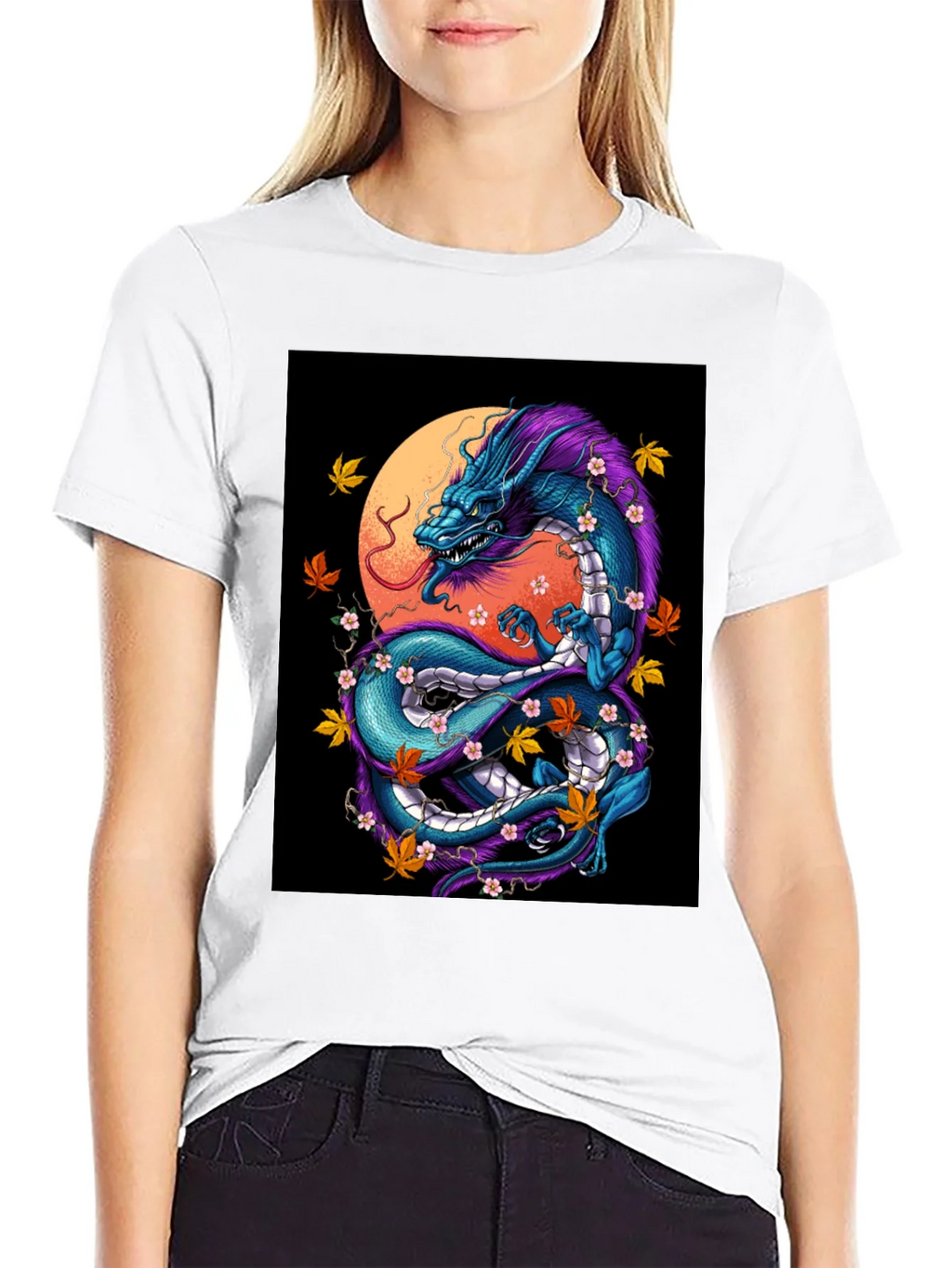 Dragon Graphic Tee - Mens Black T-Shirt product image 8