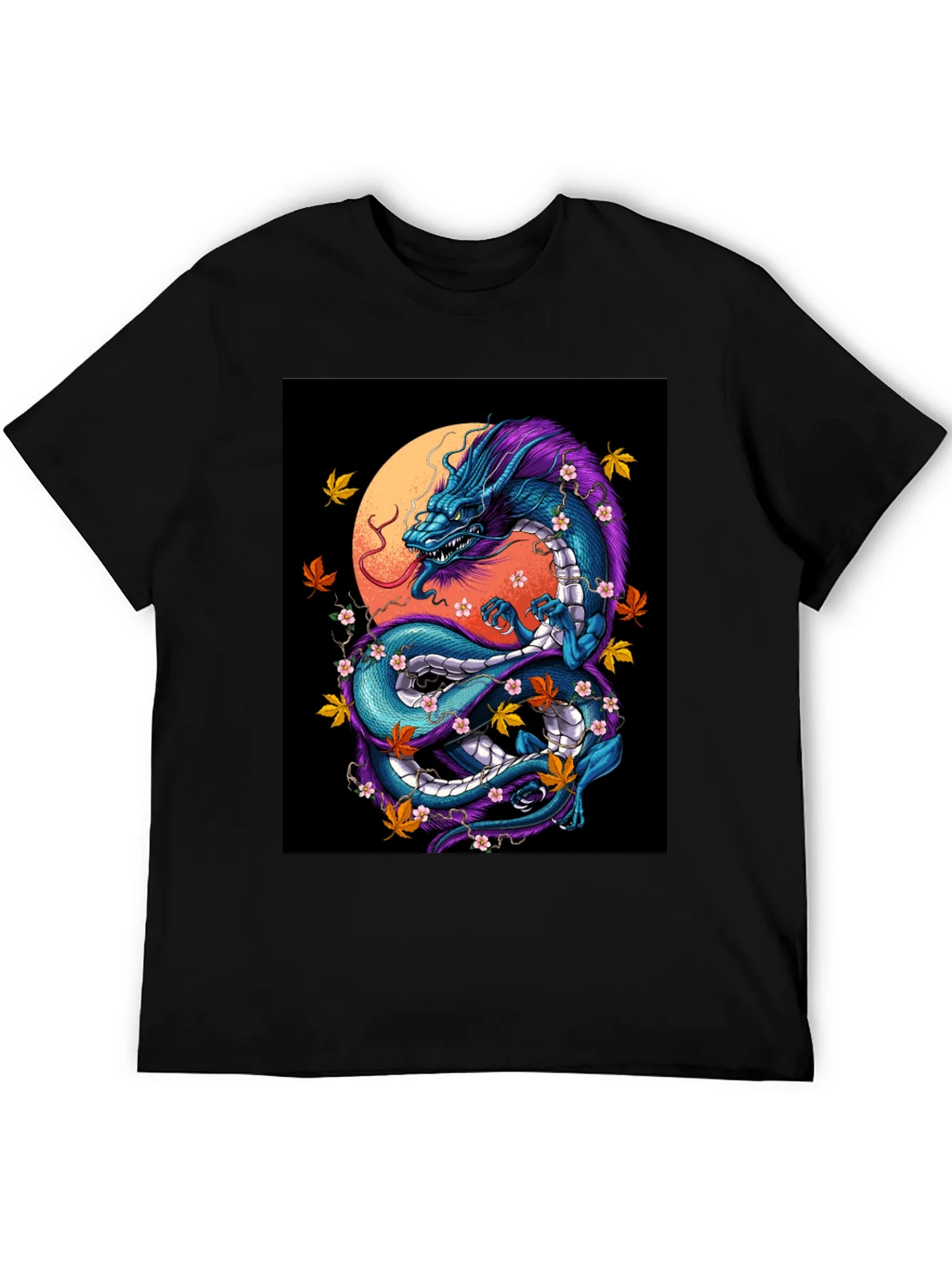 Dragon Graphic Tee - Mens Black T-Shirt product image 5