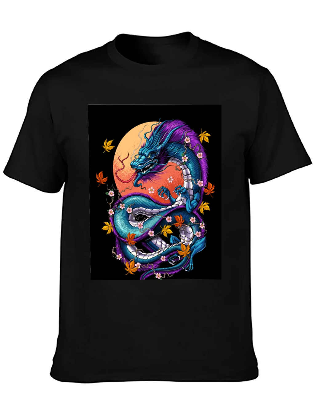 Dragon Graphic Tee - Mens Black T-Shirt product image 3
