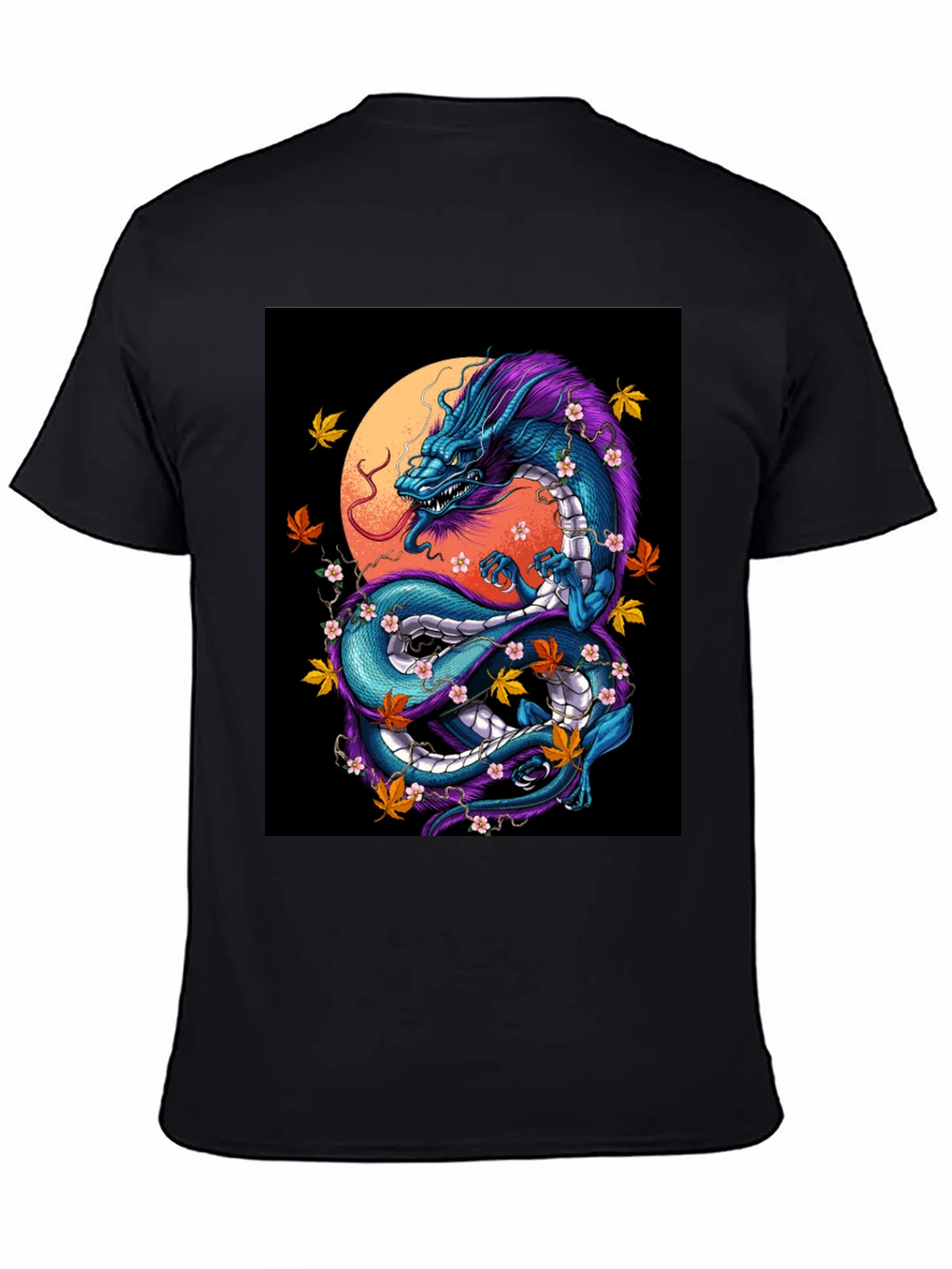 Dragon Graphic Tee - Mens Black T-Shirt product image 4