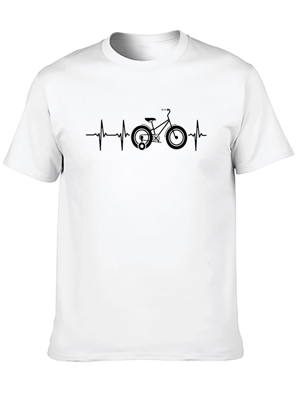 Bike Heartbeat T-Shirt - Cycle Lover Tee product image 9