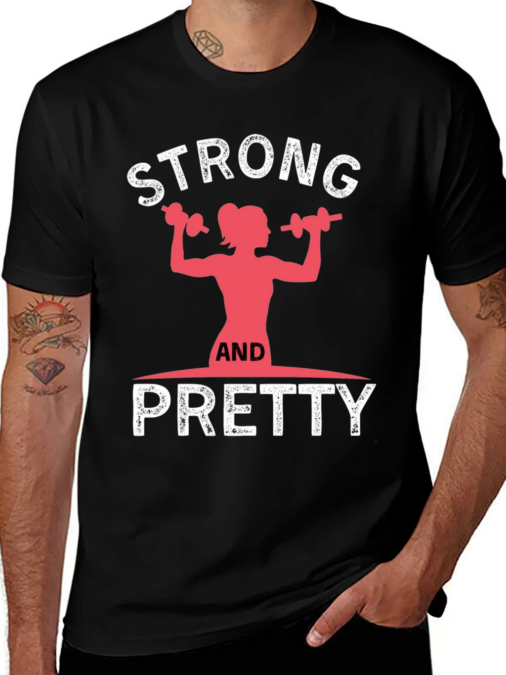 Strong and Pretty Graphic T-Shirt product image 1