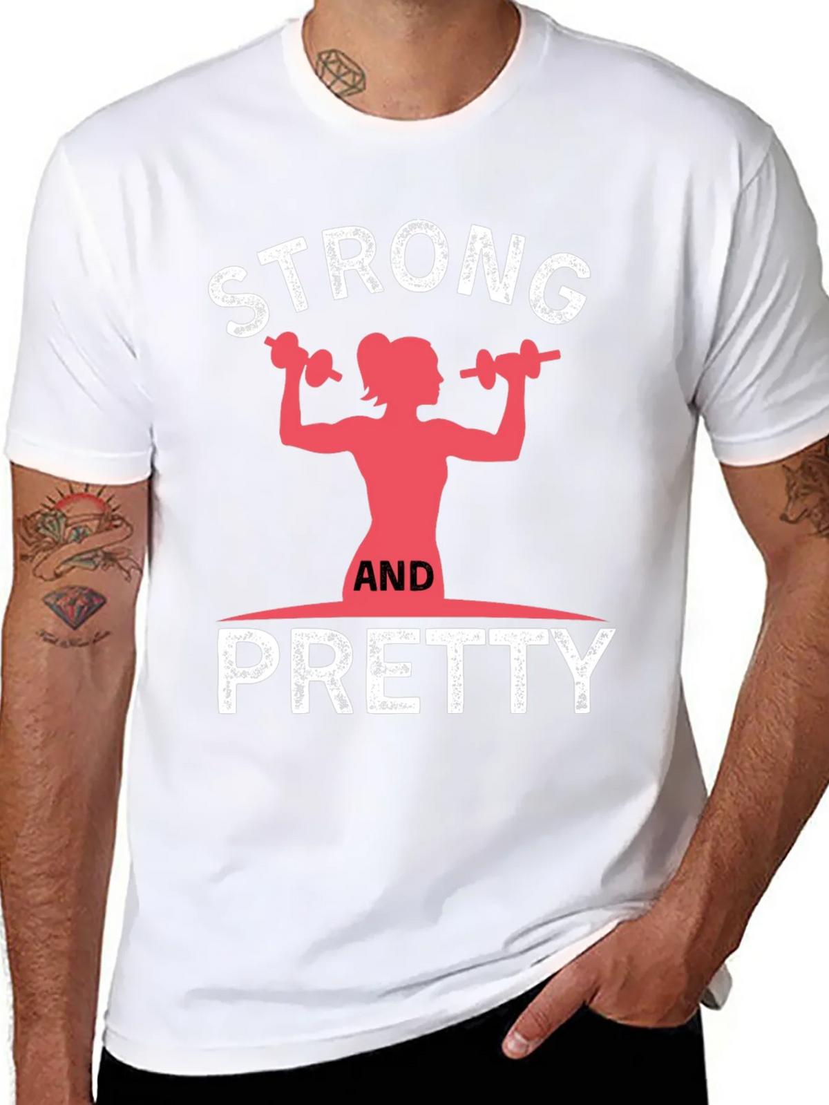 Strong and Pretty Graphic T-Shirt product image 7