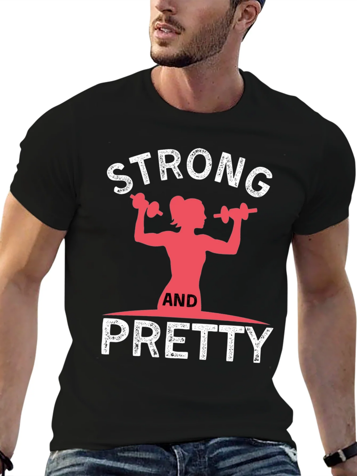Strong and Pretty Graphic T-Shirt product image 6