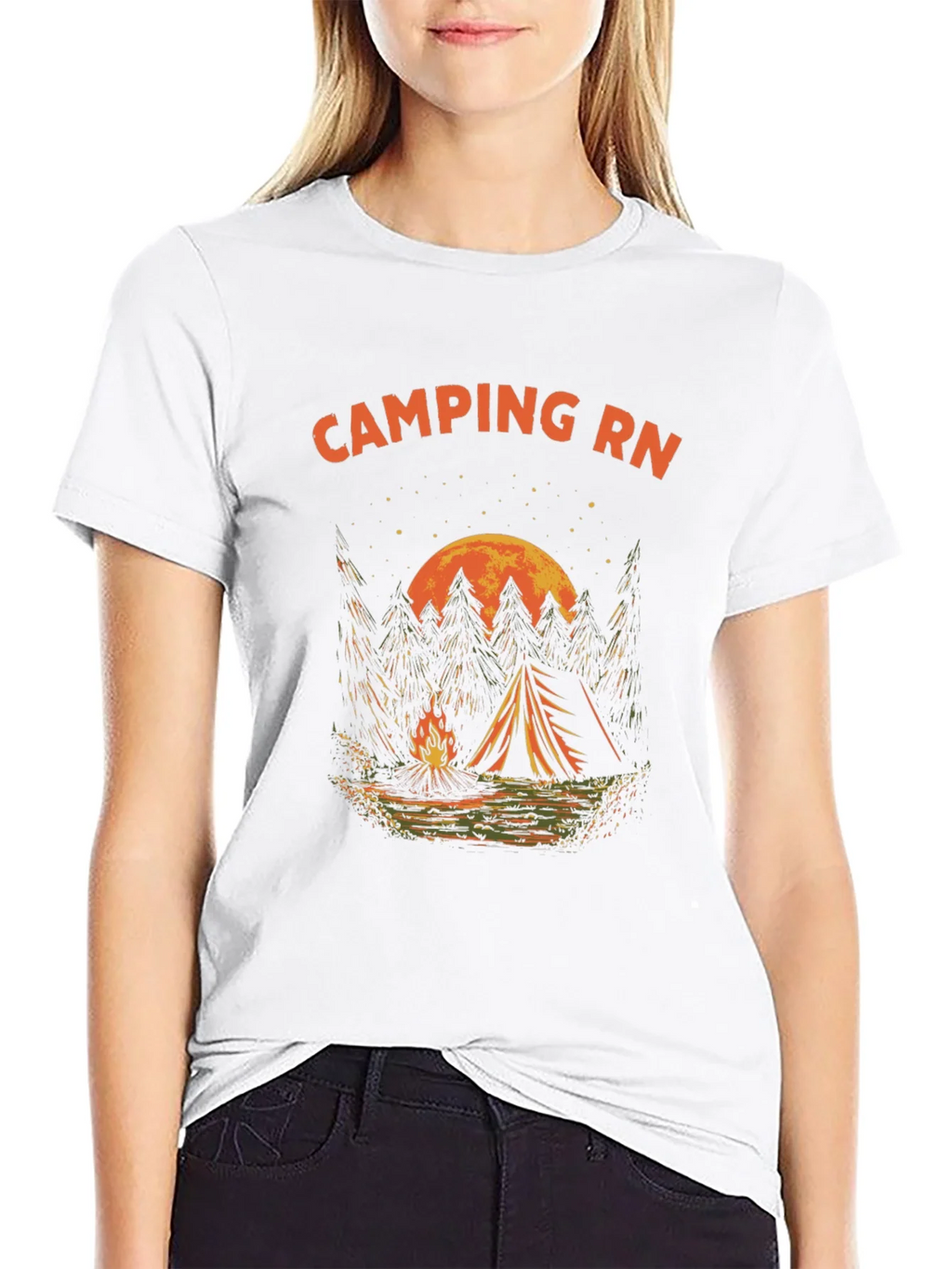 Camping RN Graphic T-Shirt - Adventure Ready product image 8