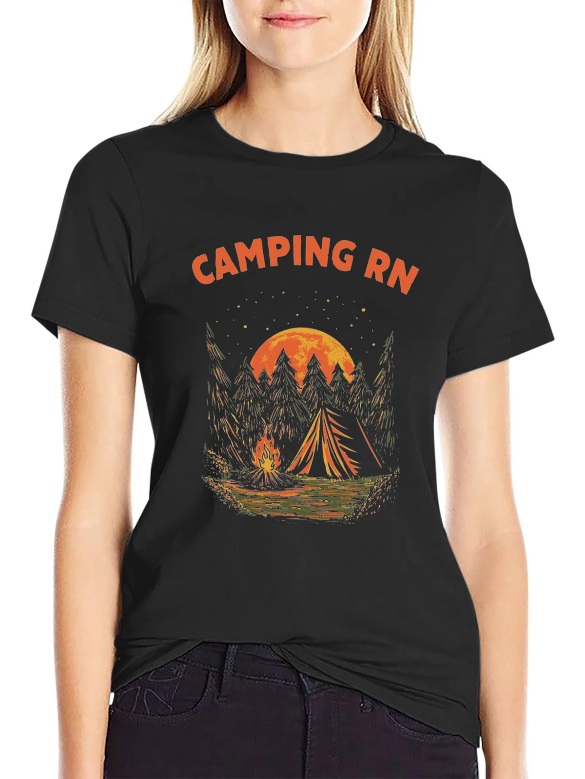 Camping RN Graphic T-Shirt - Adventure Ready product image 2