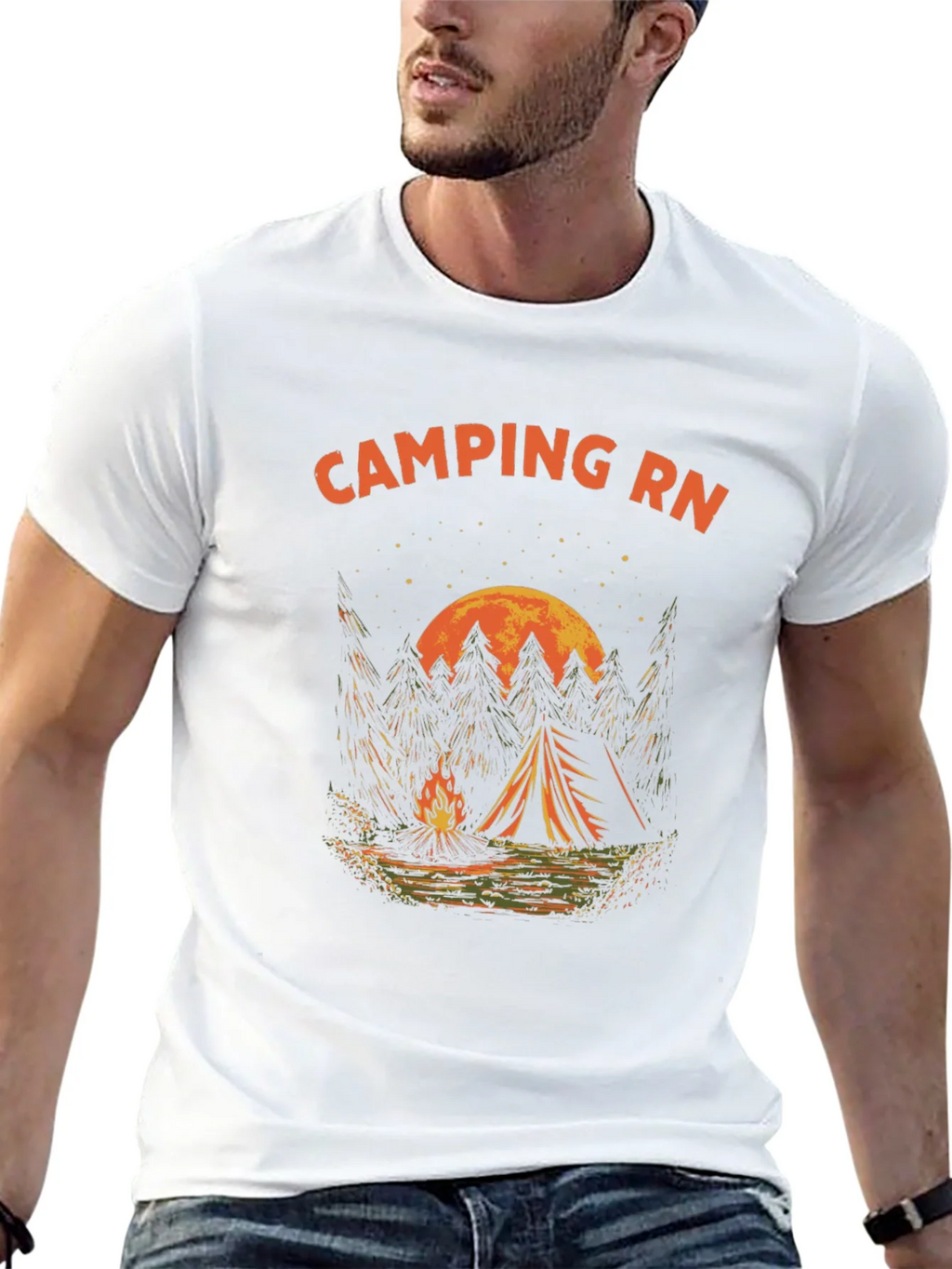 Camping RN Graphic T-Shirt - Adventure Ready product image 12