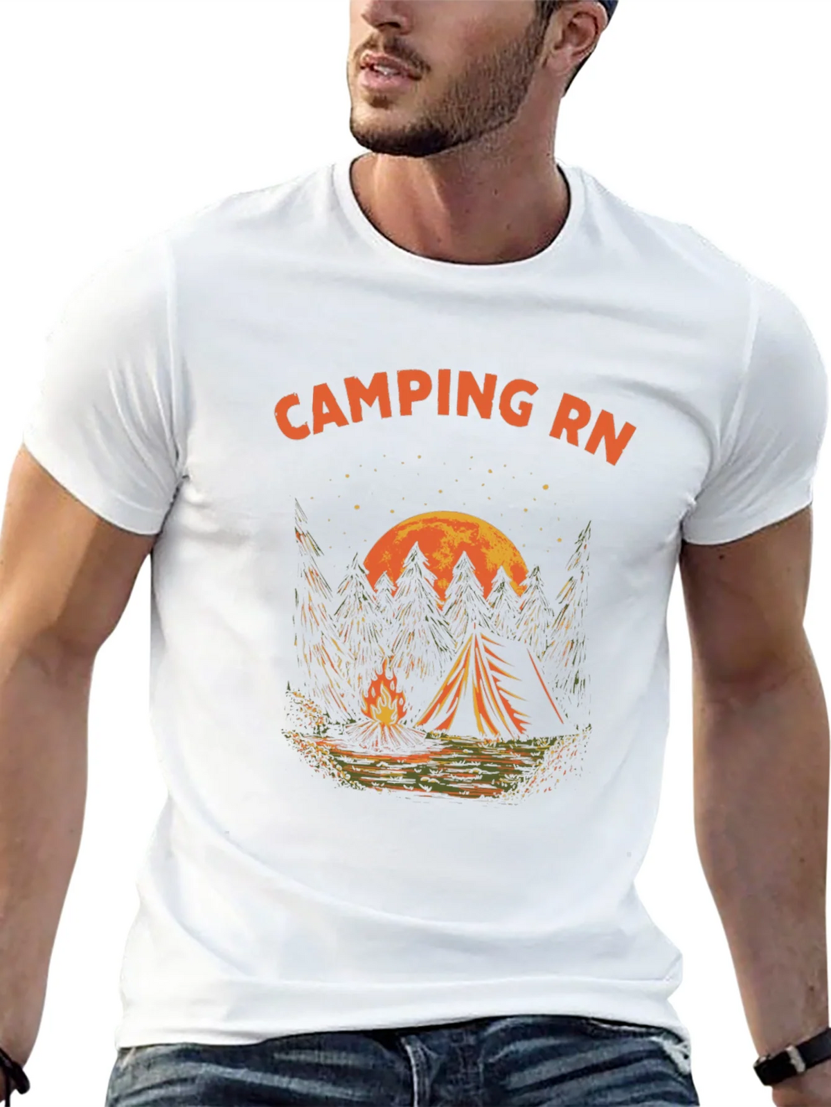 Camping RN Graphic T-Shirt - Adventure Ready product image 12