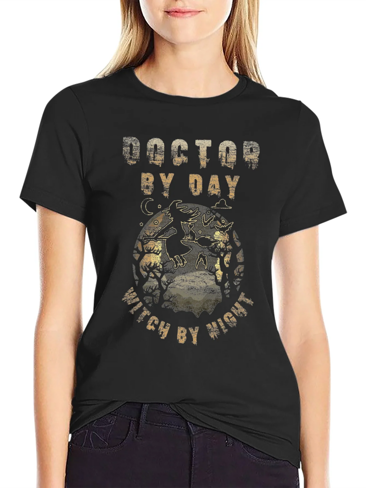 Doctor By Day Witch By Night T-Shirt product image 2