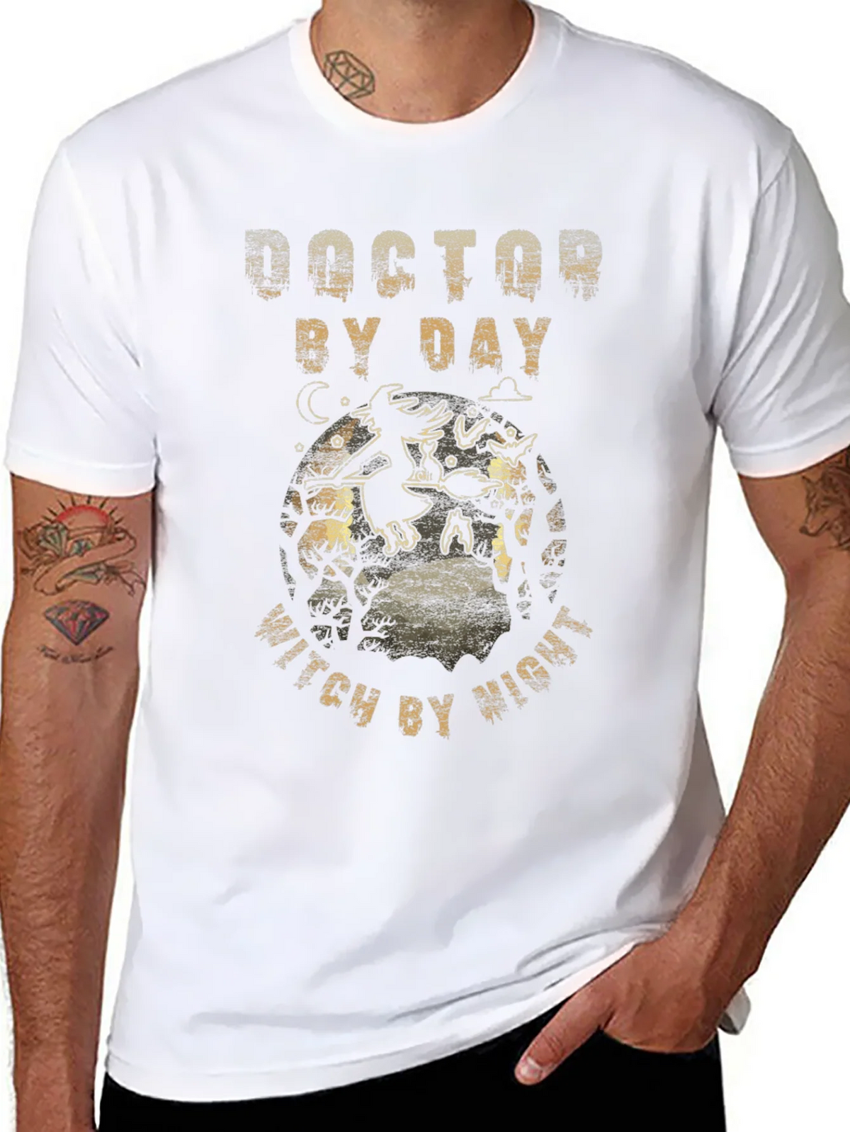 Doctor By Day Witch By Night T-Shirt product image 7