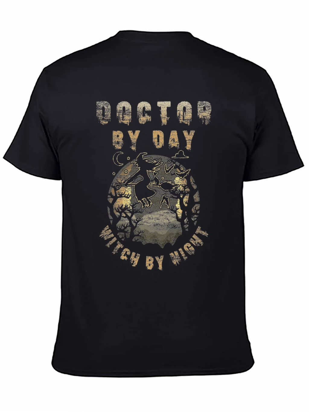 Doctor By Day Witch By Night T-Shirt product image 4
