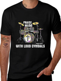 Praise Him Drums T-Shirt product image 1