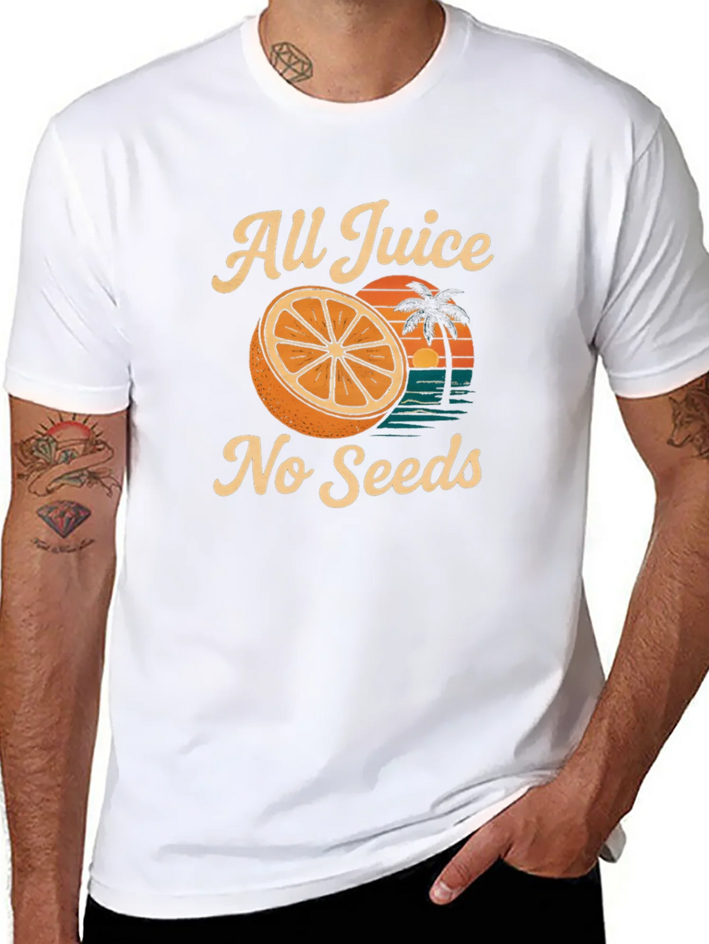 All Juice No Seeds Graphic T-Shirt product image 7