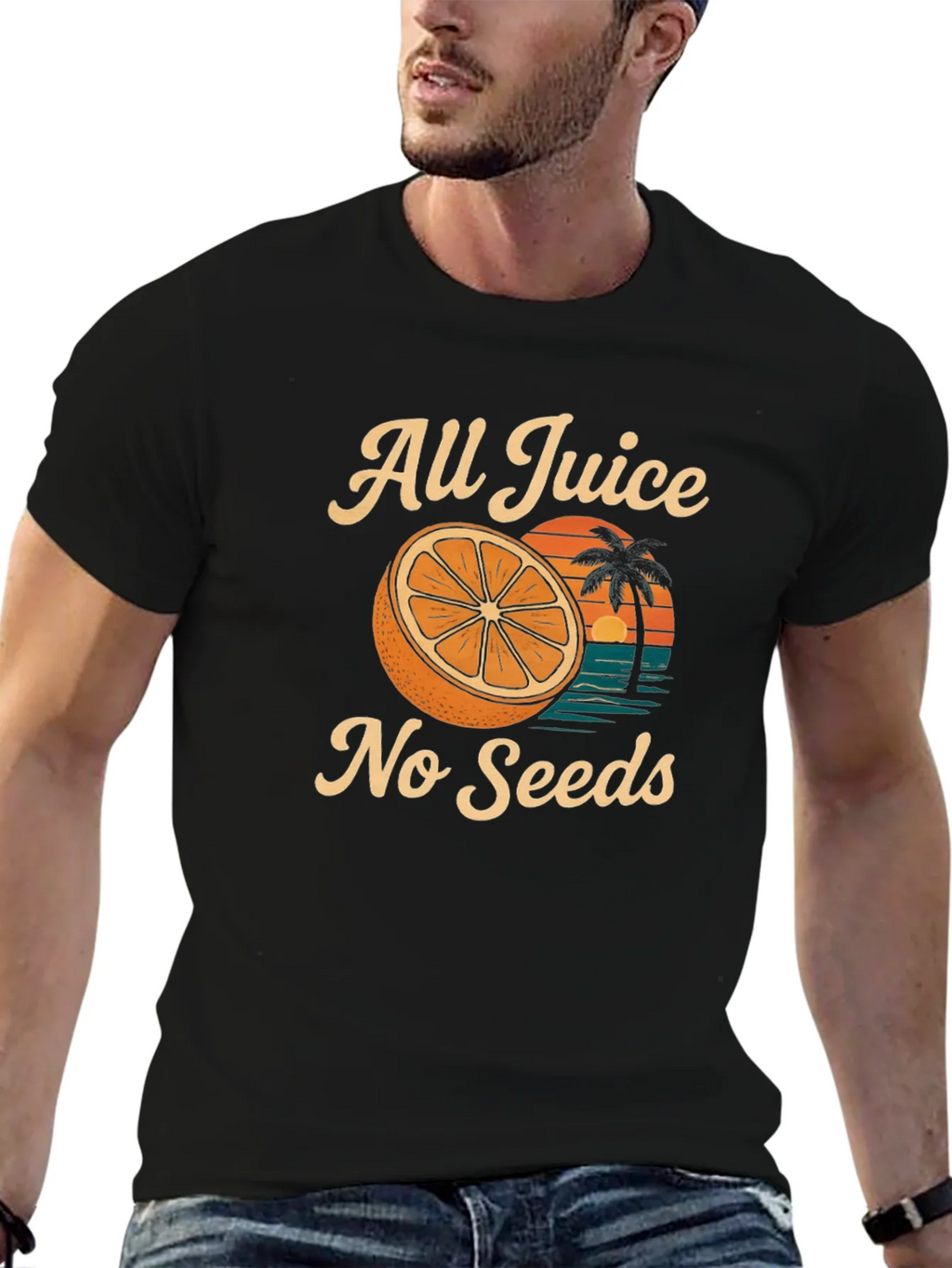 All Juice No Seeds Graphic T-Shirt product image 6