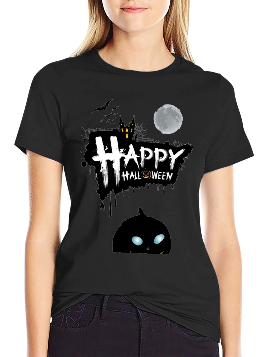Happy Halloween Graphic T-Shirt product image 2