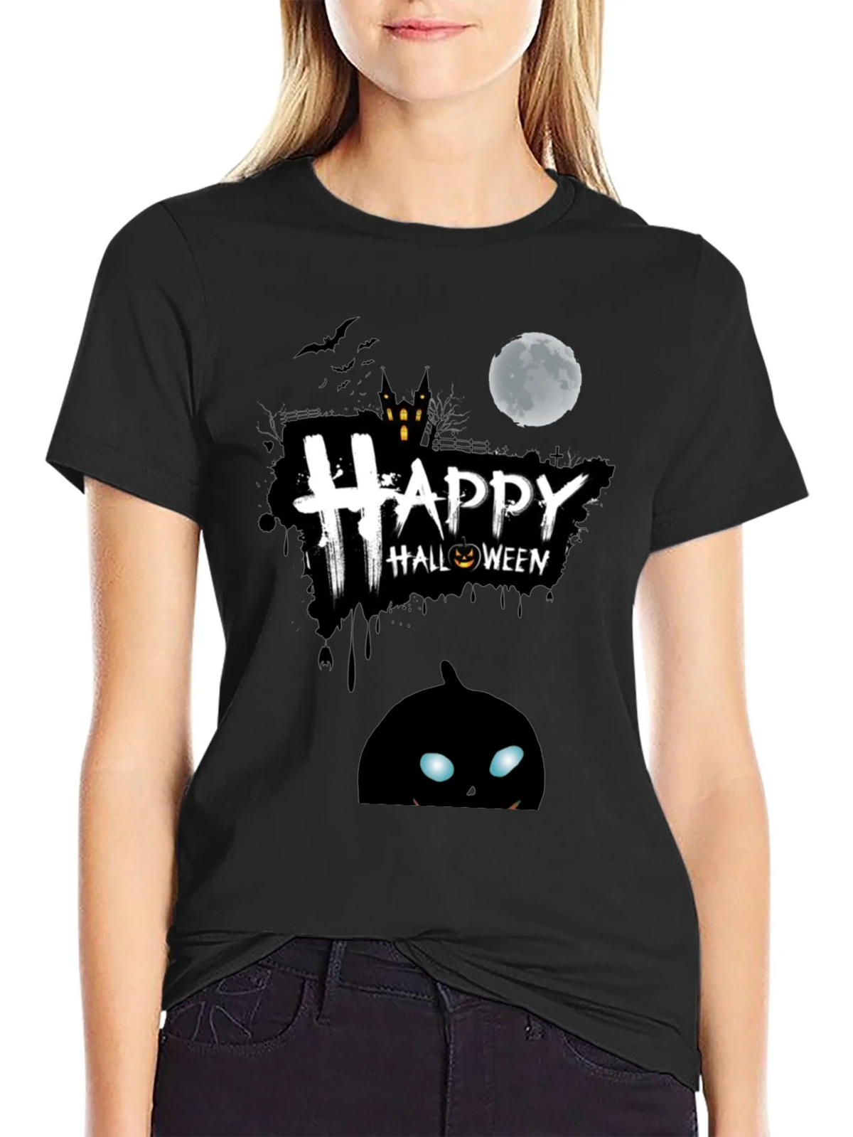 Happy Halloween Graphic T-Shirt product image 2