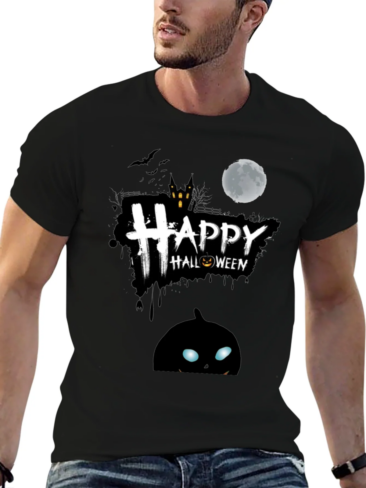 Happy Halloween Graphic T-Shirt product image 6