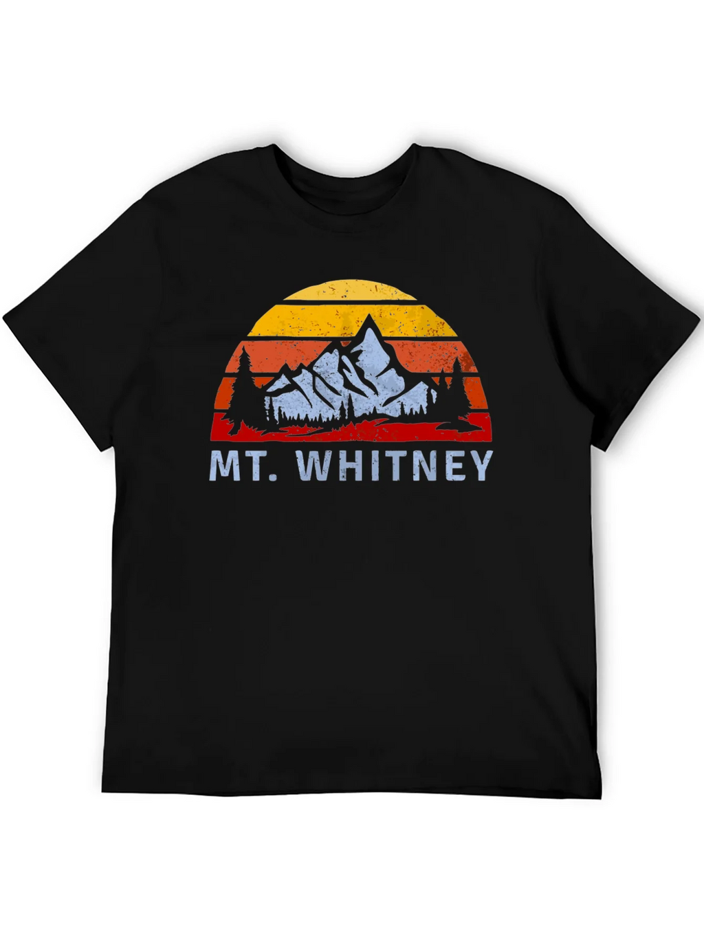 Mt. Whitney Retro Sunset T-Shirt product image 5