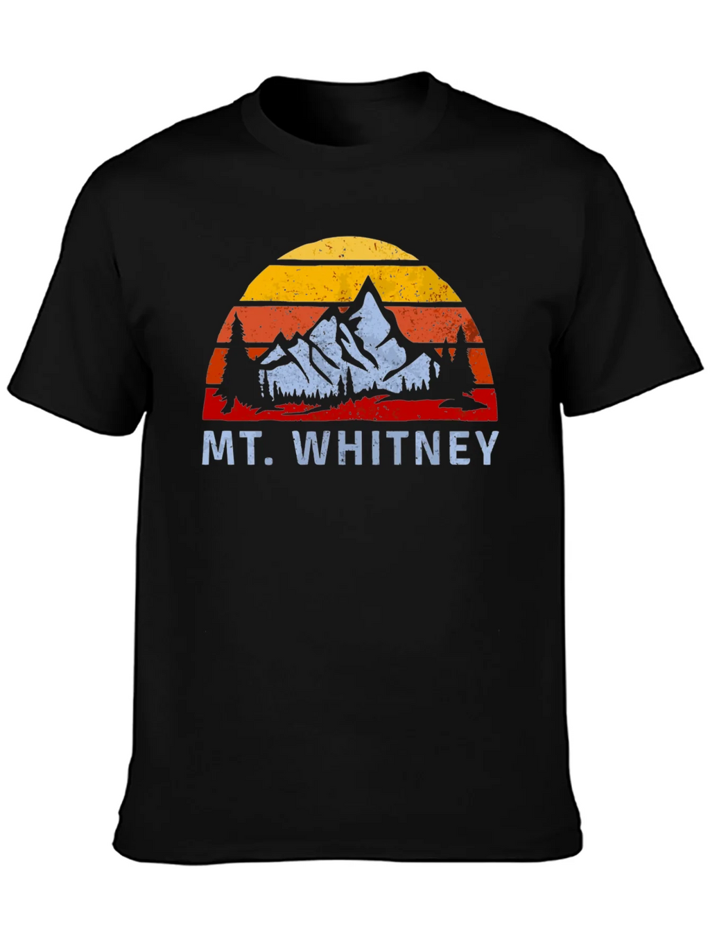 Mt. Whitney Retro Sunset T-Shirt product image 3