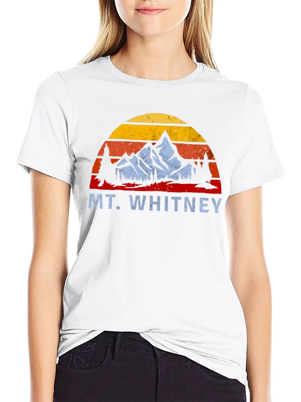 Mt. Whitney Retro Sunset T-Shirt product image 8