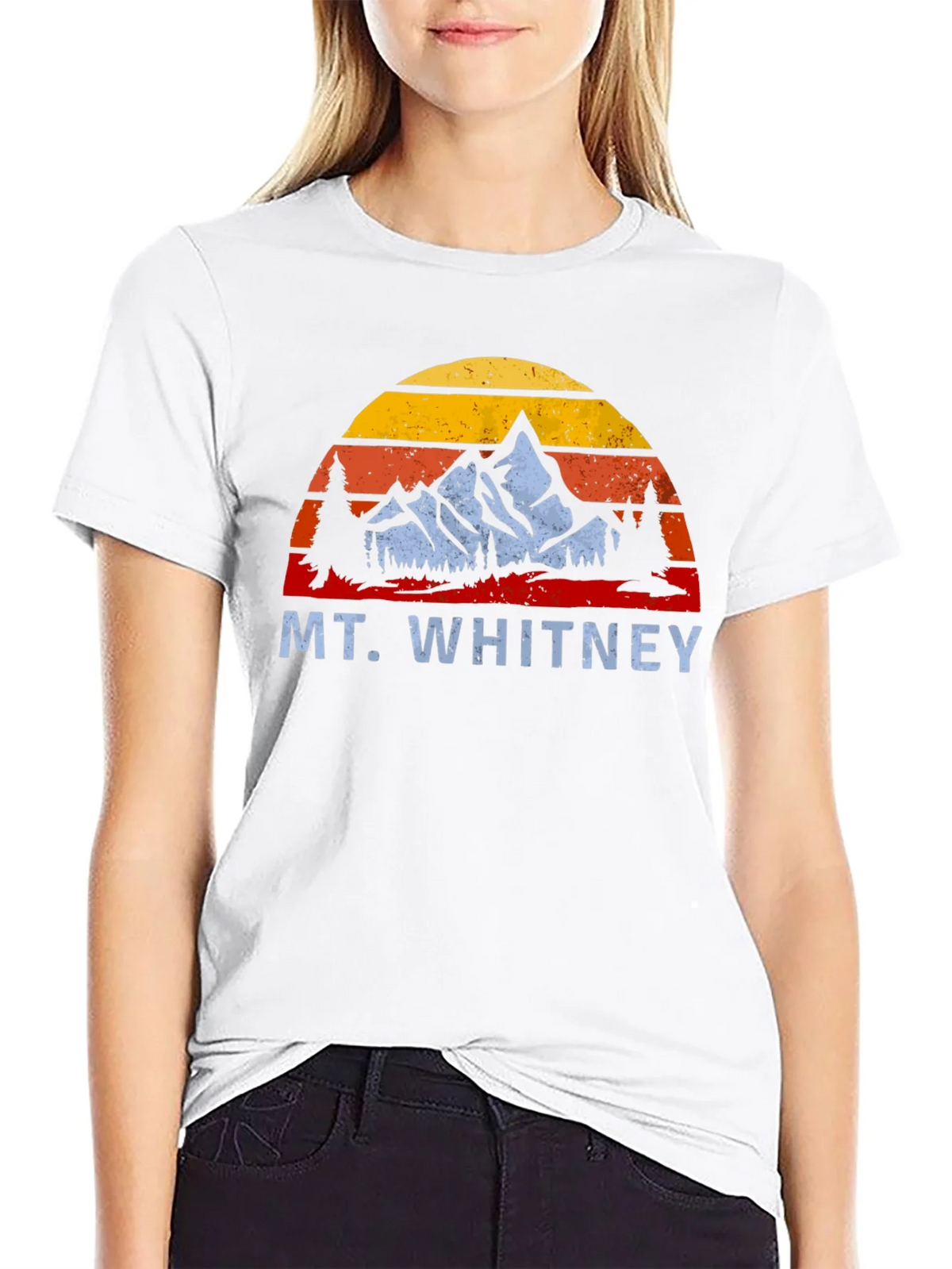 Mt. Whitney Retro Sunset T-Shirt product image 8