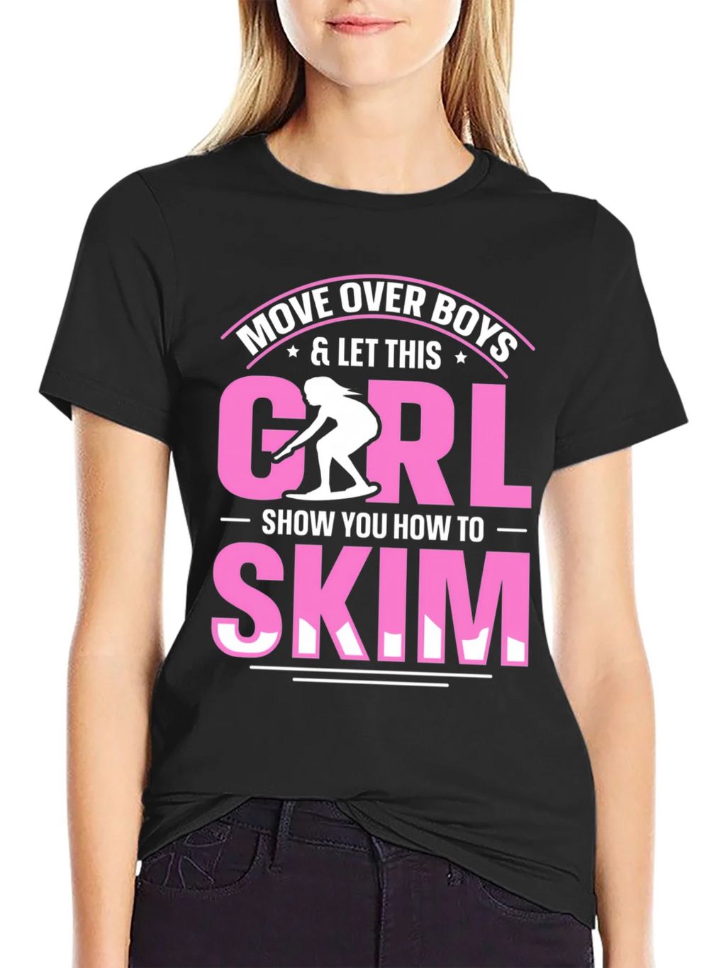 Move Over Boys Skim T-Shirt product image 2