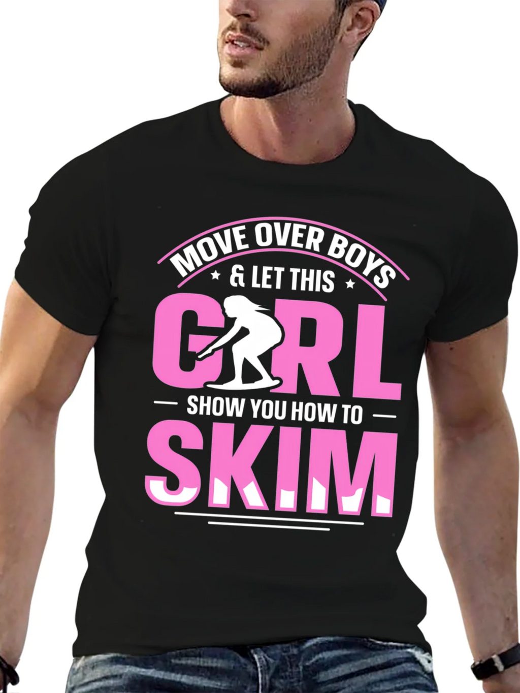 Move Over Boys Skim T-Shirt product image 6