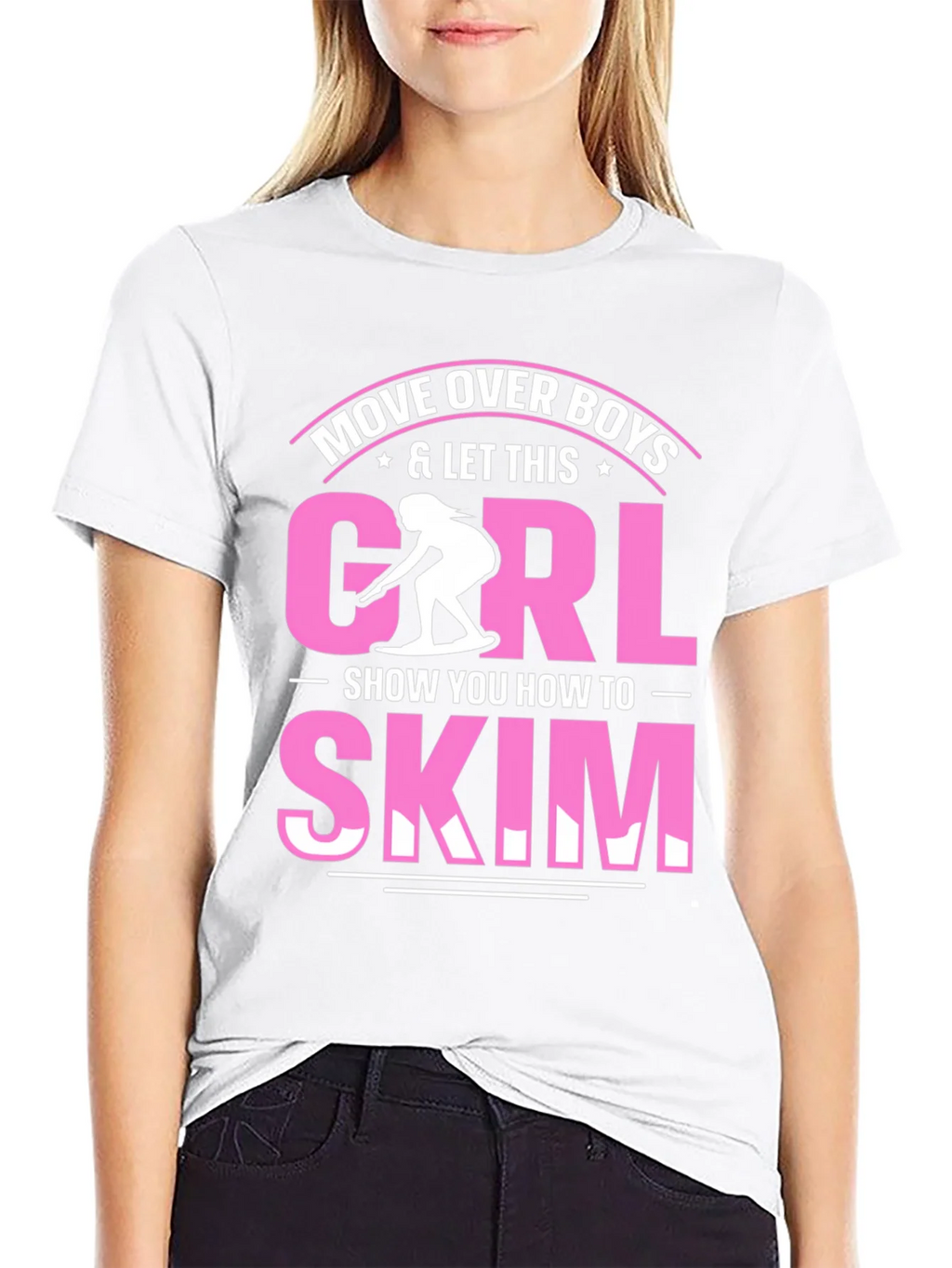 Move Over Boys Skim T-Shirt product image 8