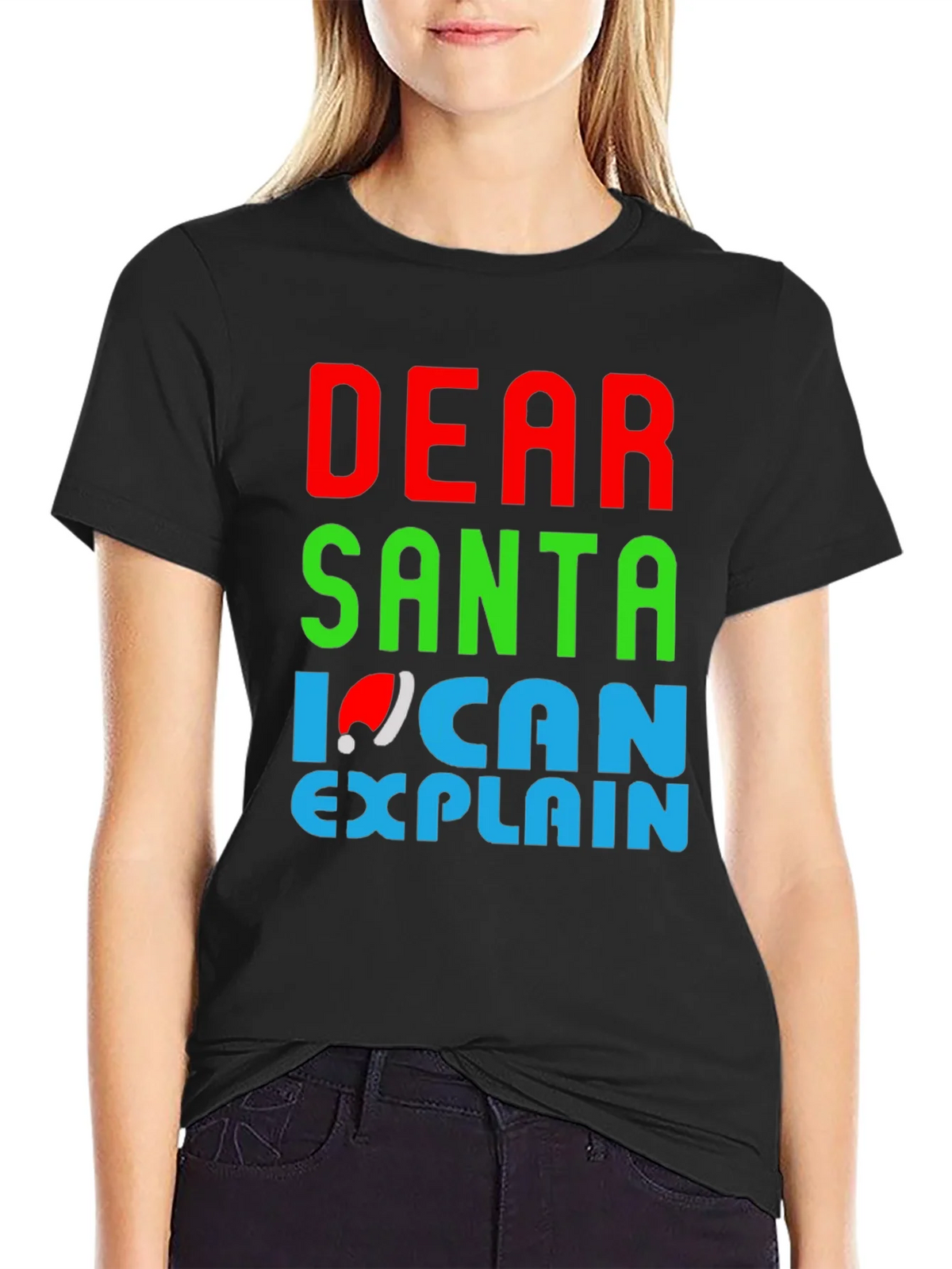 Dear Santa I Can Explain Christmas T-Shirt product image 2