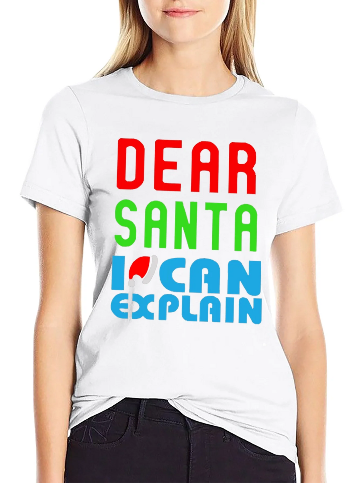 Dear Santa I Can Explain Christmas T-Shirt product image 8