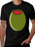 Olive Graphic Tee - Funny Food T-Shirt product image 1