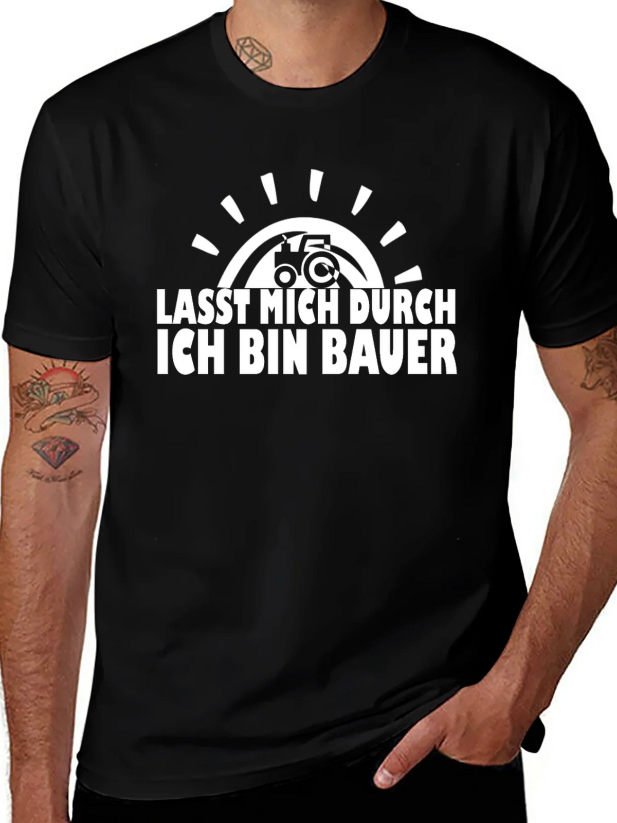 Lass Mich Durch Ich Bin Bauer T-Shirt product image 1