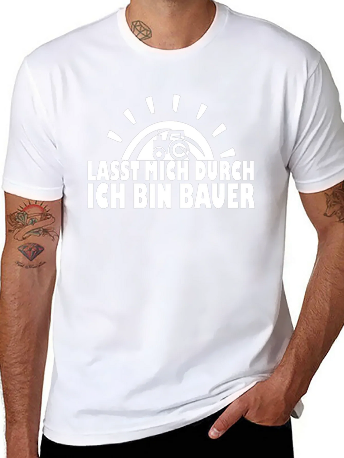 Lass Mich Durch Ich Bin Bauer T-Shirt product image 7